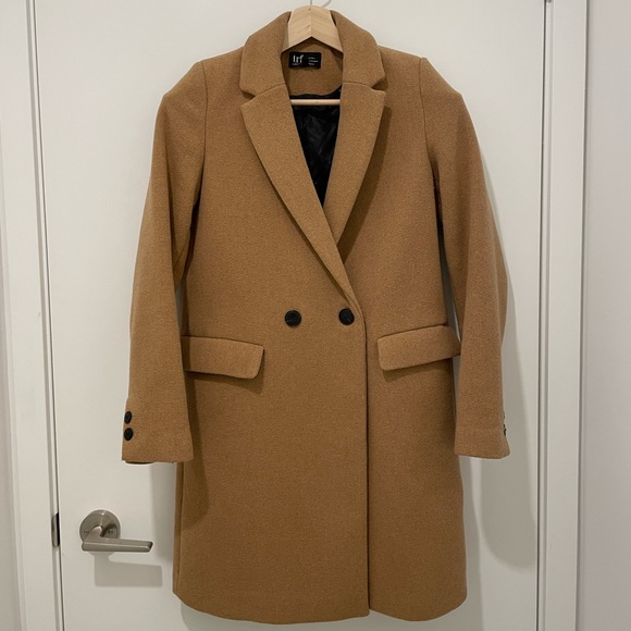 Zara Jackets & Blazers - Zara trf Camel Coat